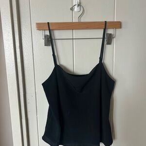 Abercrombie & Fitch Black Spaghetti Strap Cami